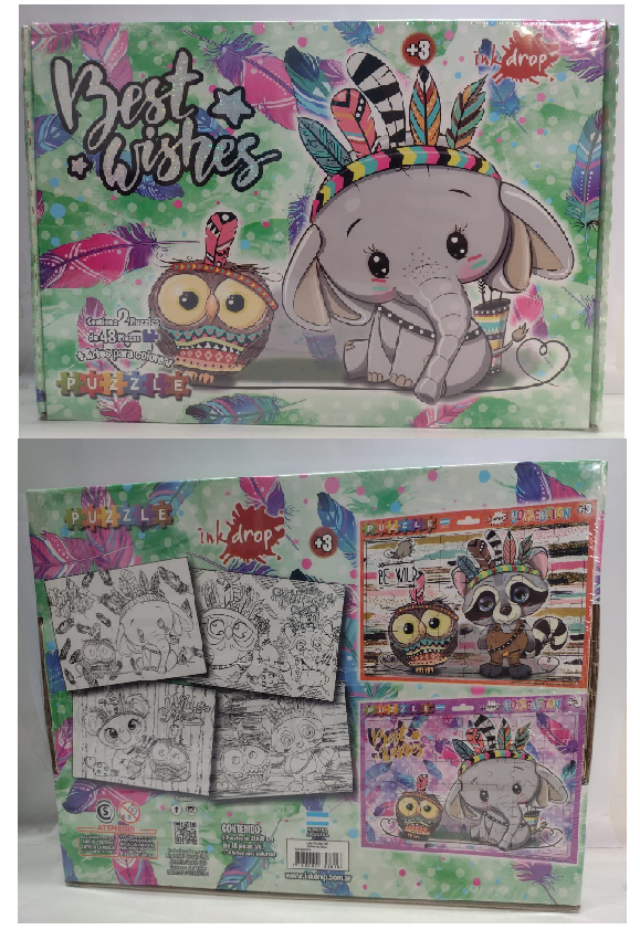 PUZZLE X48 PZAS ANIMALES BEBE - MODELOS SURTIDOS