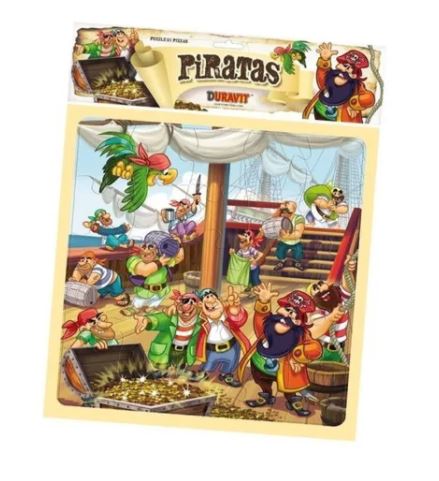 PUZZLE X 25 PZAS PIRATAS