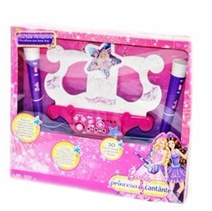 MICROFONO DUO DOBLE BARBIE Y CANTANTE