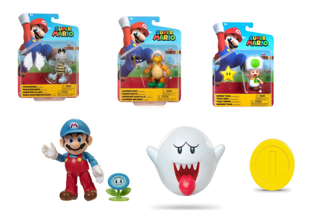 SUPER MARIO - FIGURAS DE 10CM