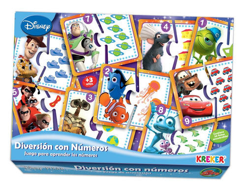 DIVERSION CON NUMEROS DISNEY