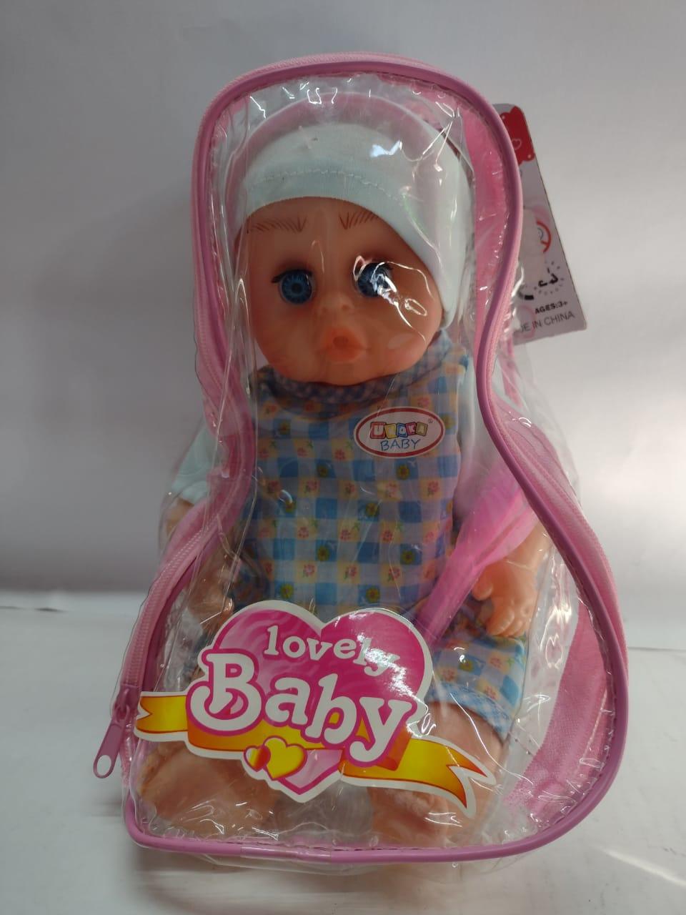 BEBE EN BOLSA PVC - COLORES SURTIDOS