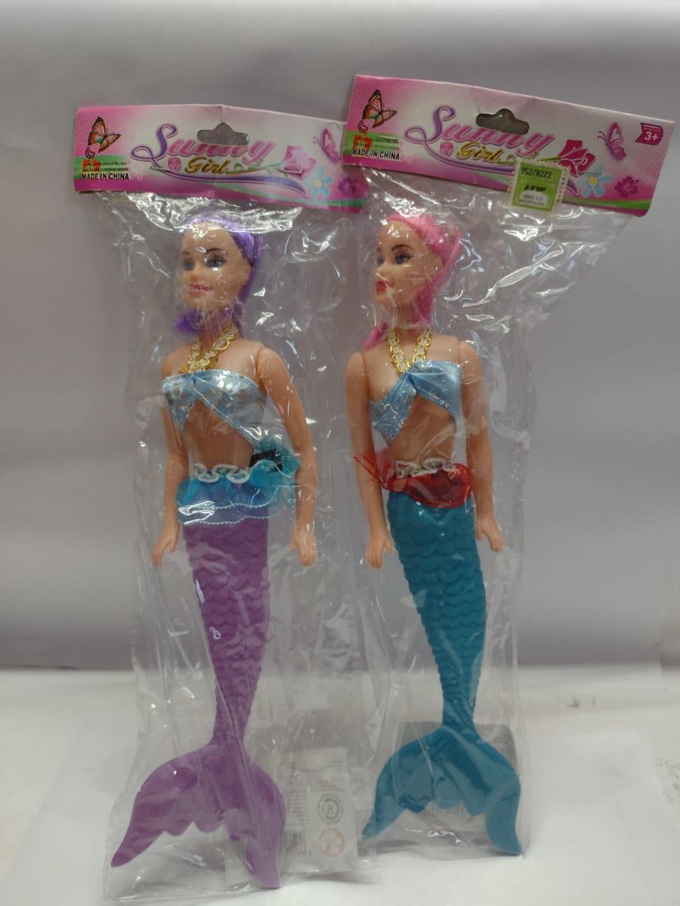 MUÑECA SIRENA EN BOLSA - COLORES SURTIDOS