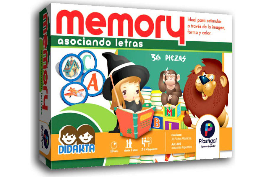 MEMORY ASOCIANDO LETRAS