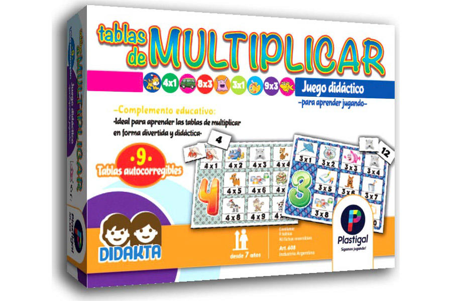TABLAS DE MULTIPLICAR
