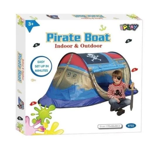 CARPA BOTE PIRATA EN CAJA