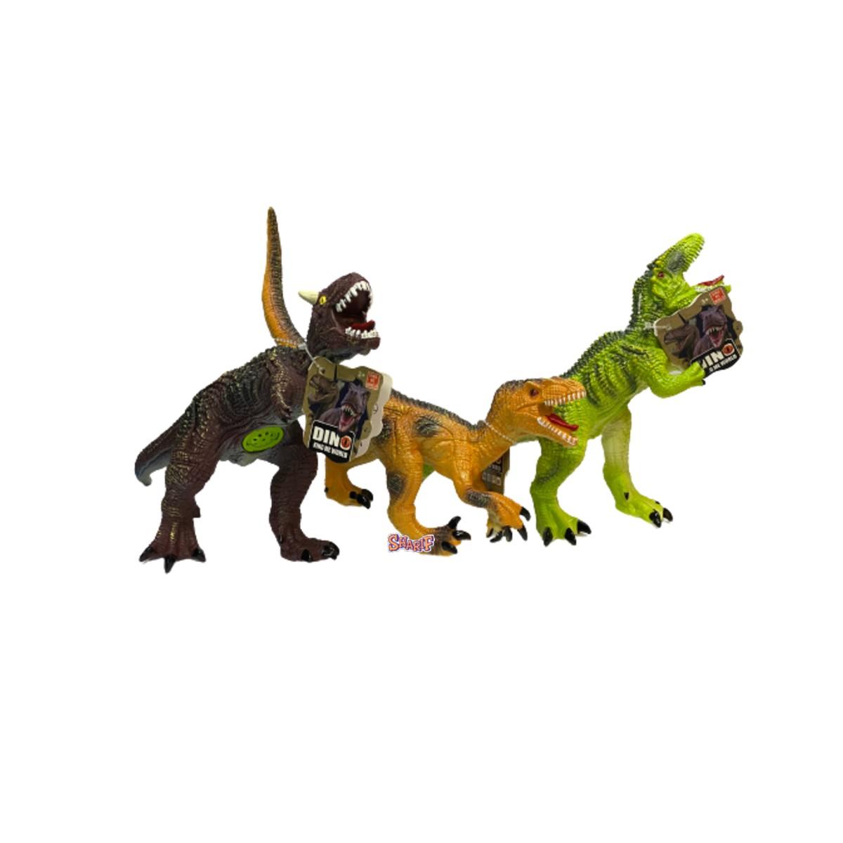 DINOSAURIO SOFT 30CM C/SONIDO - MODELOS SURTIDOS