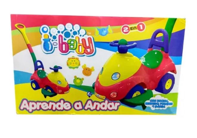 ANDARIN 2 EN 1 - BARRA DE ARRASTRE Y POSAPIE
