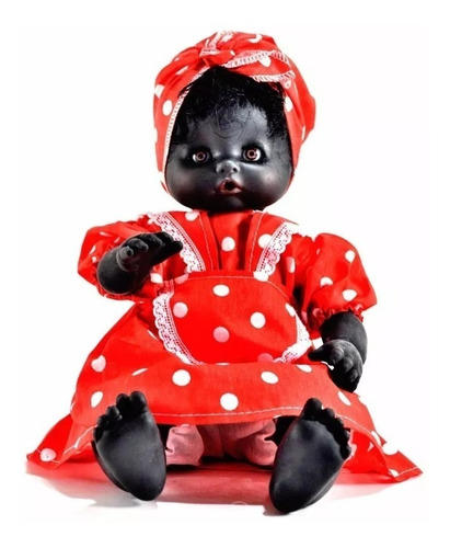 MUÑECA CAMILA NEGRA EN BOLSA