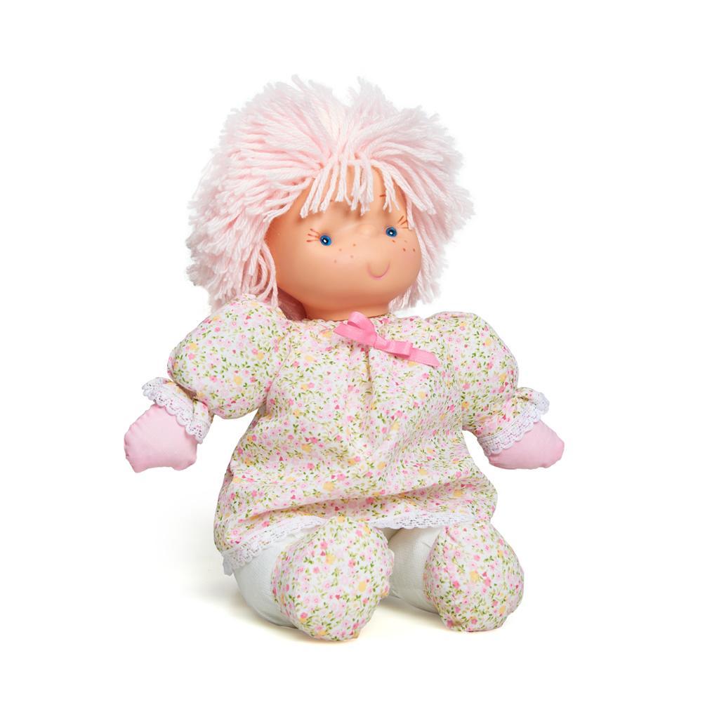 MUÑECA PEQUITA PELO LANA GRANDE - COLORES SURTIDOS