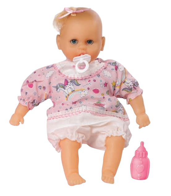 MINI BEBE CON SONIDO 36 CM