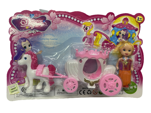 CARRUAJE PRINCESA EN BLISTER