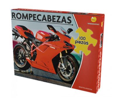 ROMPECABEZAS X 100 PZAS MOTO (IR335)