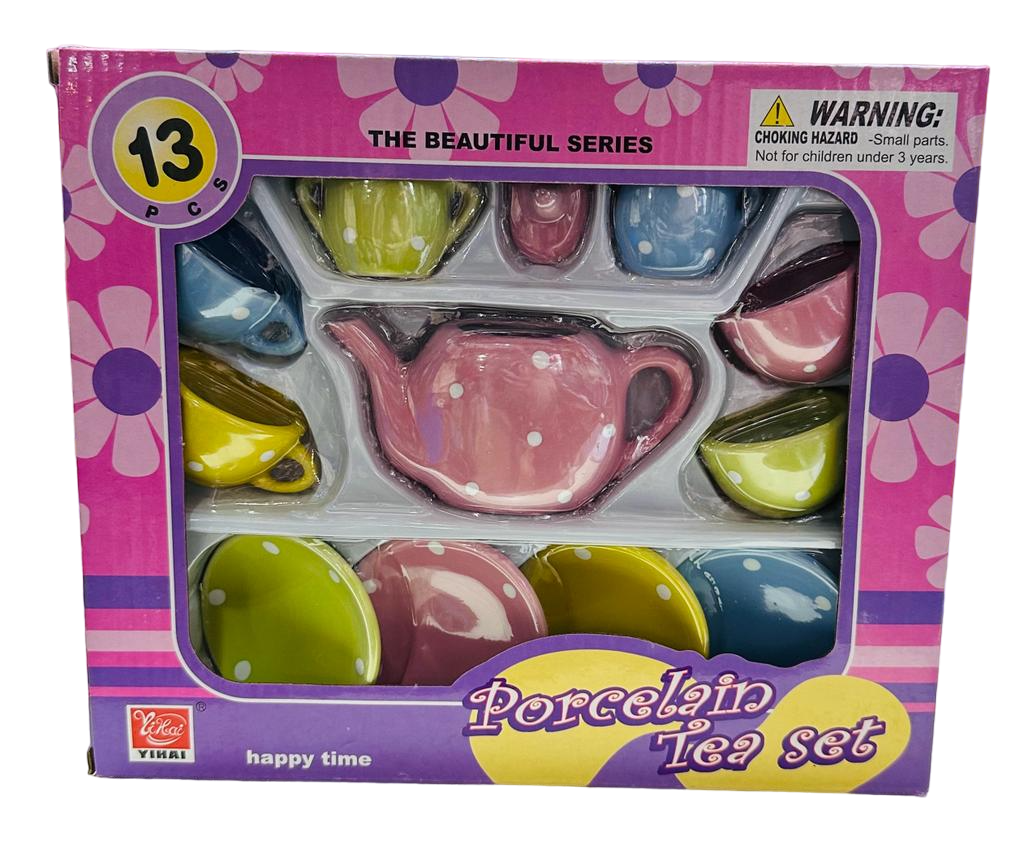 JUEGO DE TE DE PORCELANA