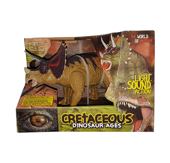 DINOSAURIO CAMINA CRETACEOUS EN CAJA