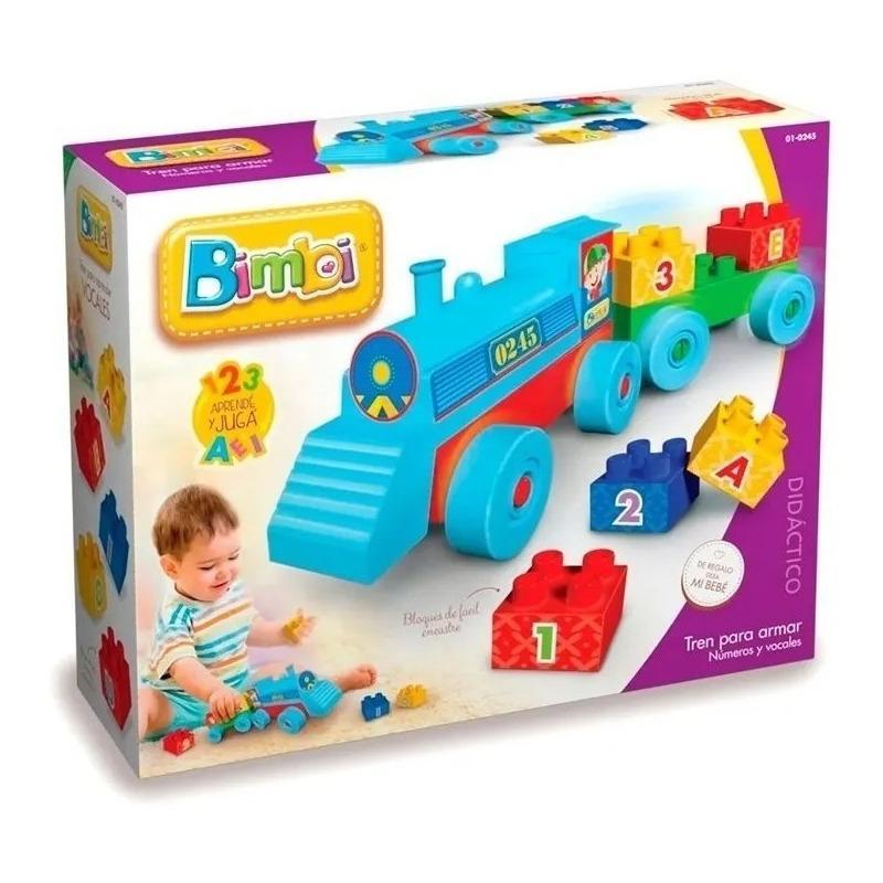 BIMBI TREN DIDACTICO C/BLOQUES