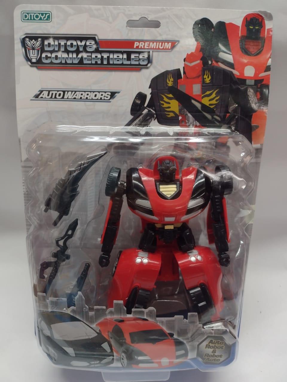 VEHICULOS CONVERTIBLES EN BLISTER - COOLORES SURTIDOS