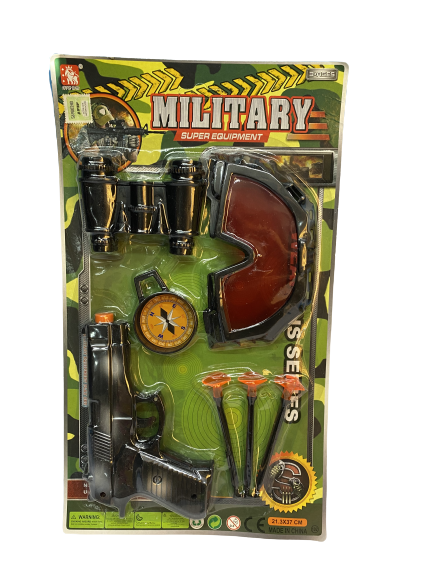 SET MILITAR EN BLISTER (62465)