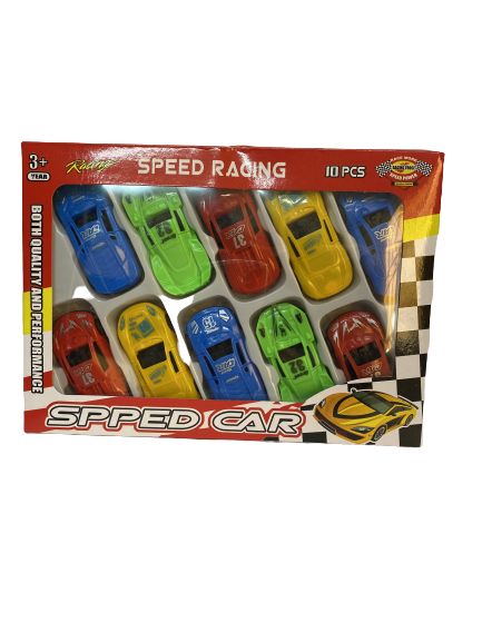 AUTOS X 10 EN CAJA A FRICCION (61981)