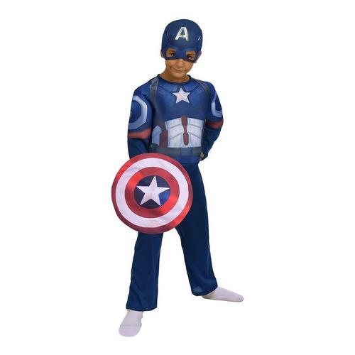 DISFRAZ CLASICO DE CAPITAN AMERICA