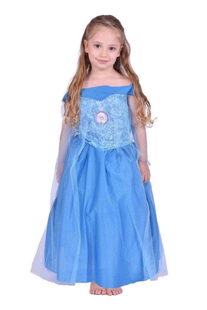 DISFRAZ CLASICO DE ELSA FROZEN 1