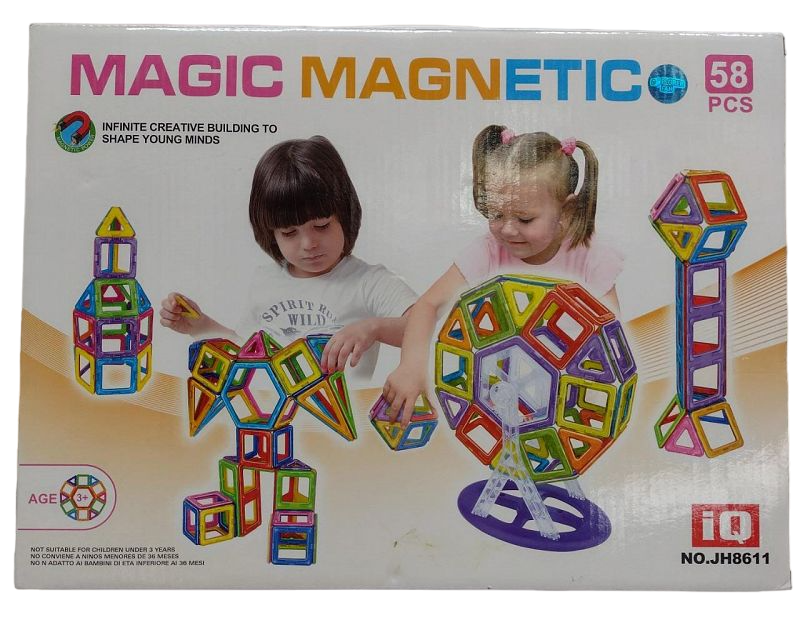 MAGIC MAGNETIC 58 PIEZAS