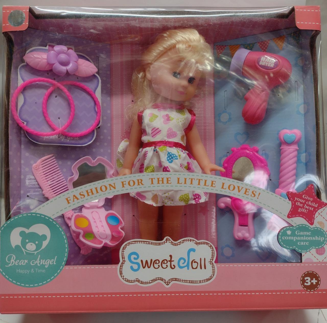 MUÑECA C/VESTIDO Y BIJOU SWEET