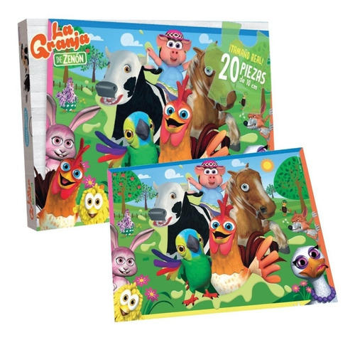 PUZZLE X 20 PIEZAS GIGANTE GRANJA ZENON