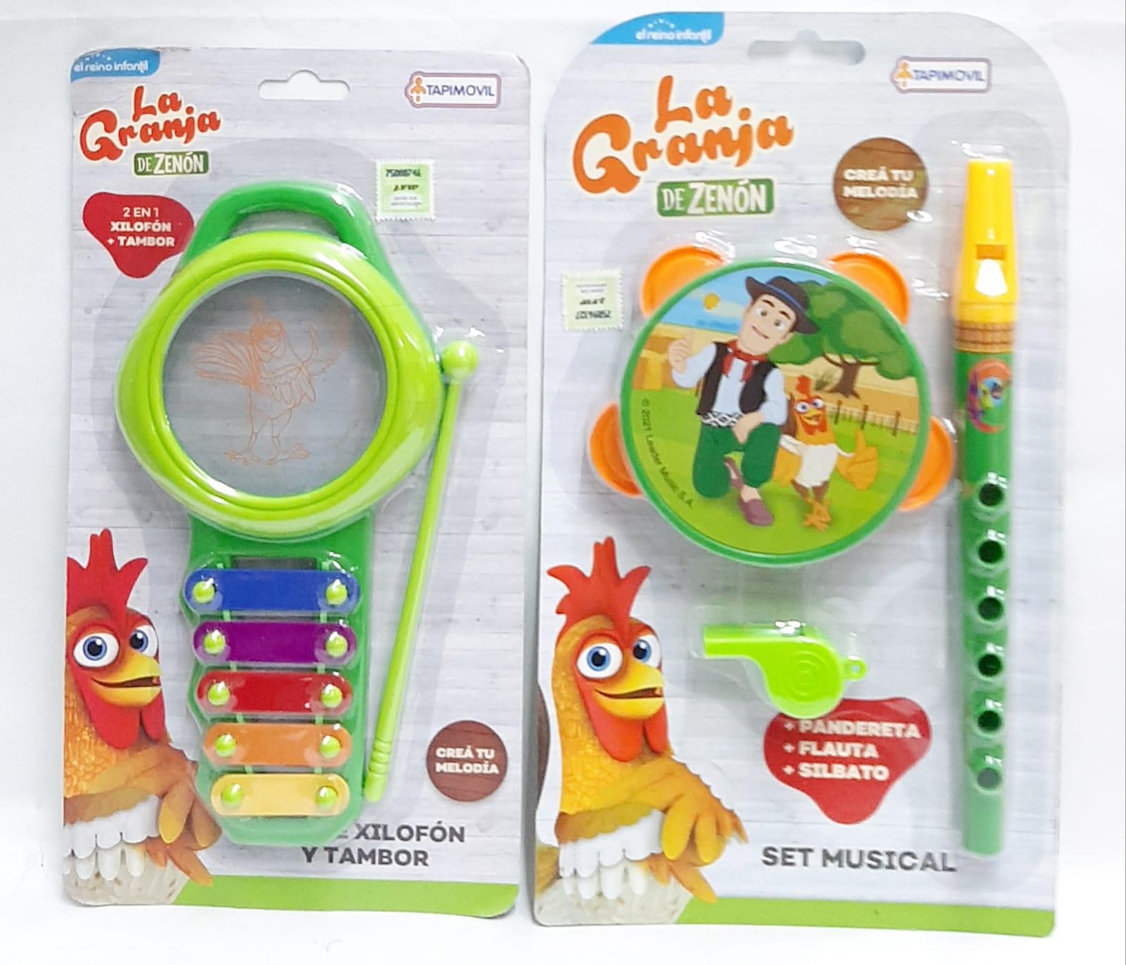 SET DE INSTRUMENTOS MUSICALES SURTIDO GRANJA ZENON
