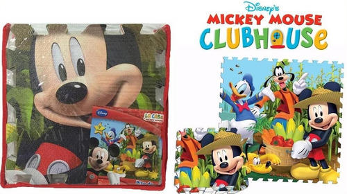PISO DE GOMA EVA X 9 MICKEY