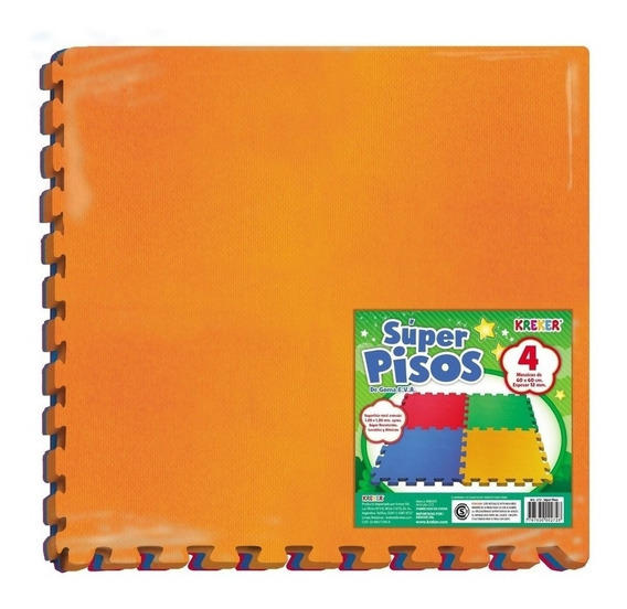 SUPER PISOS GOMA EVA 4 PZS 60X60
