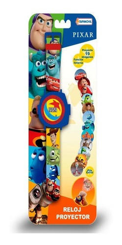 RELOJ PROYECTOR PIXAR