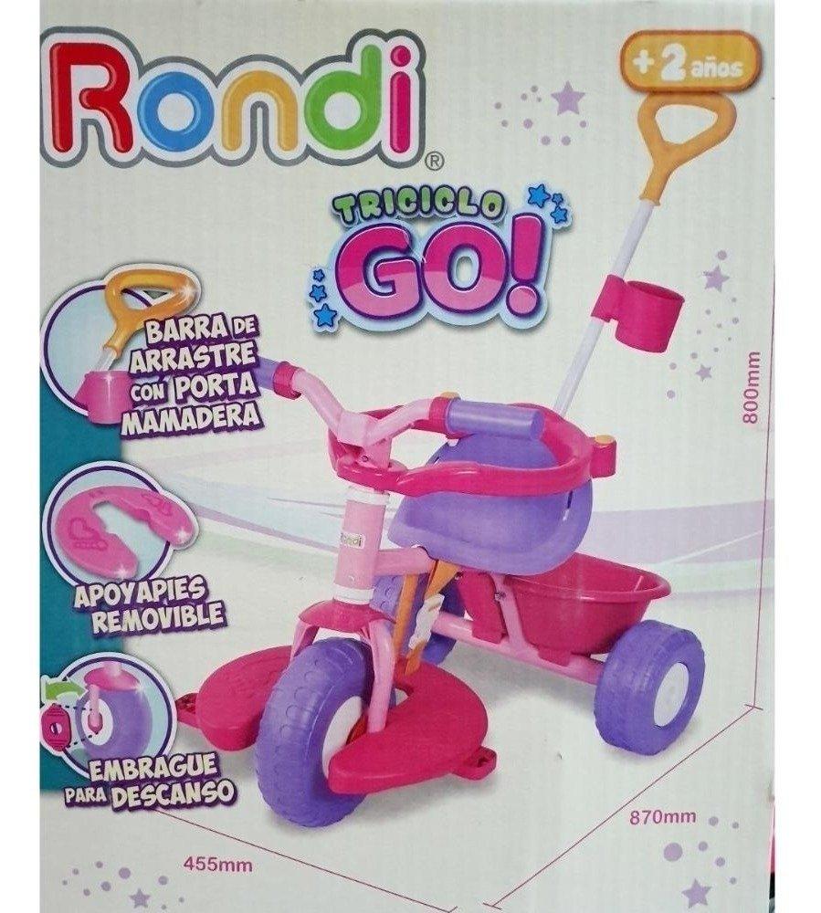 TRICICLO GO ROSA