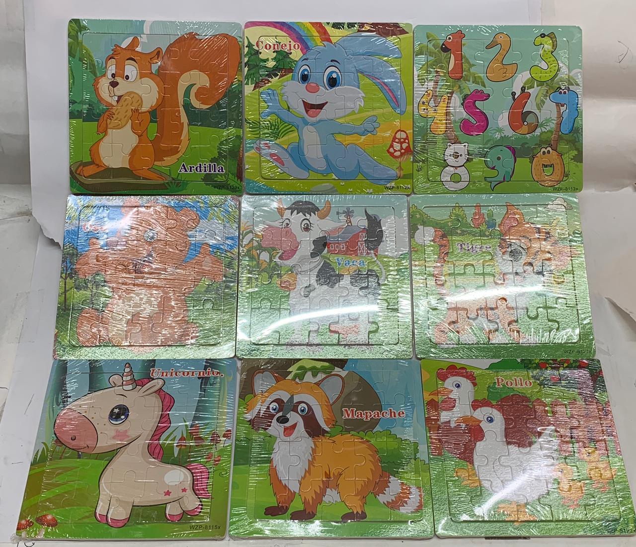 MINI ROMPECABEZAS DE 20 PIEZAS