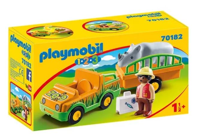 PLAYMOBIL VEHICULO DEL ZOO