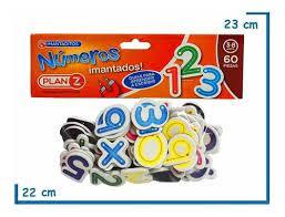 NUMEROS IMANTADOS 60PZS (90662)