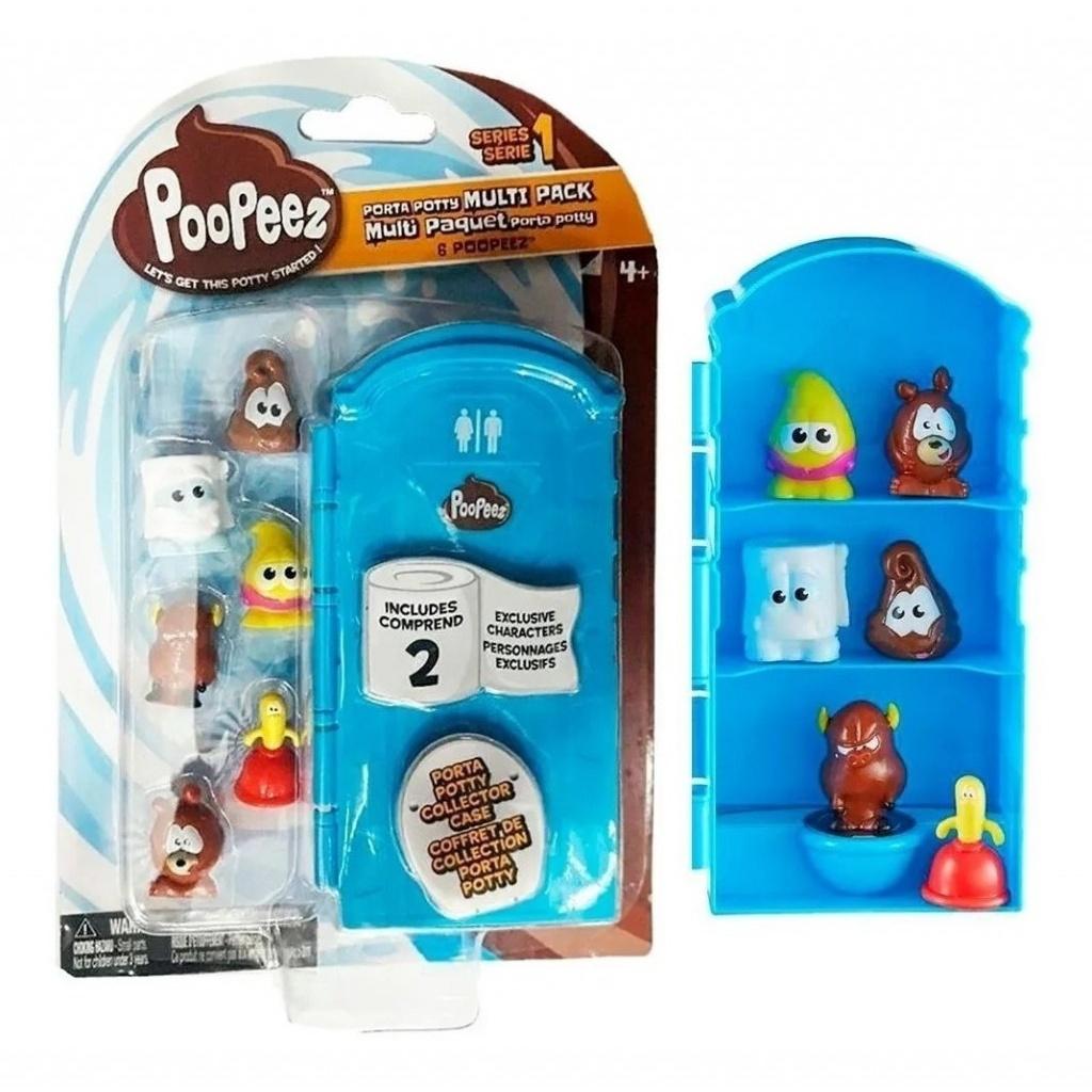 POOPEEZ X 6 C/PORTA POTTY EN BLISTER