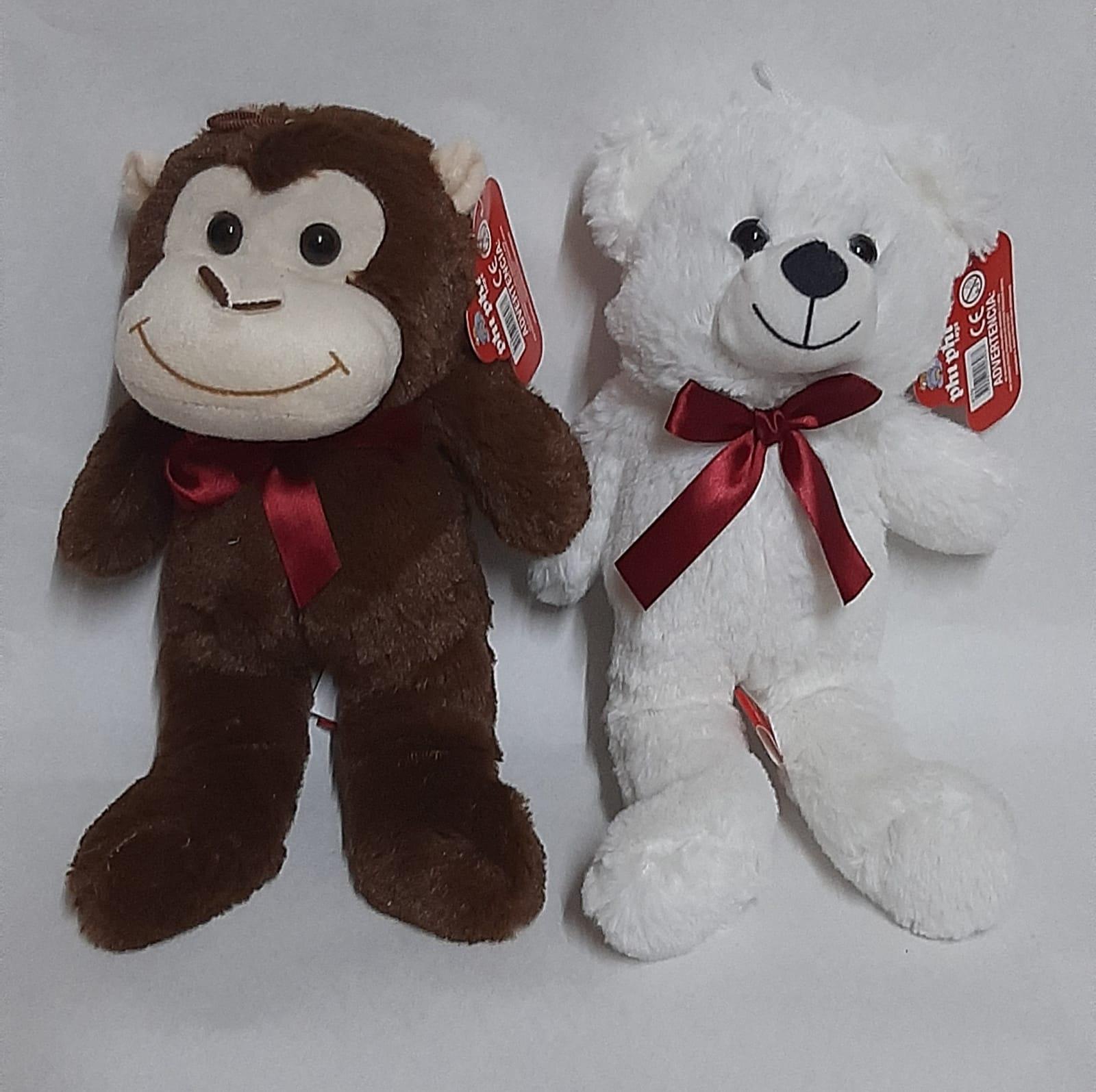 ANIMALES DE PELUCHE SURTIDOS - 20 CM