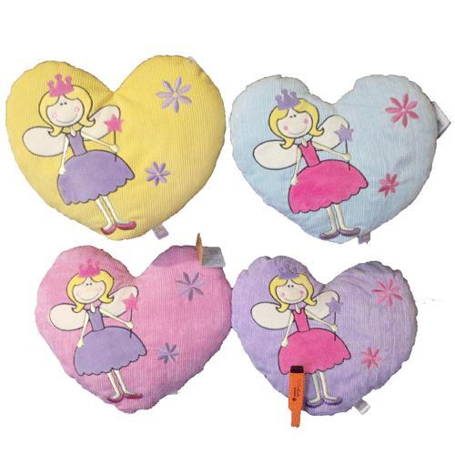 ALMOHADA CORAZON HADAS - MODELOS SURTIDOS -