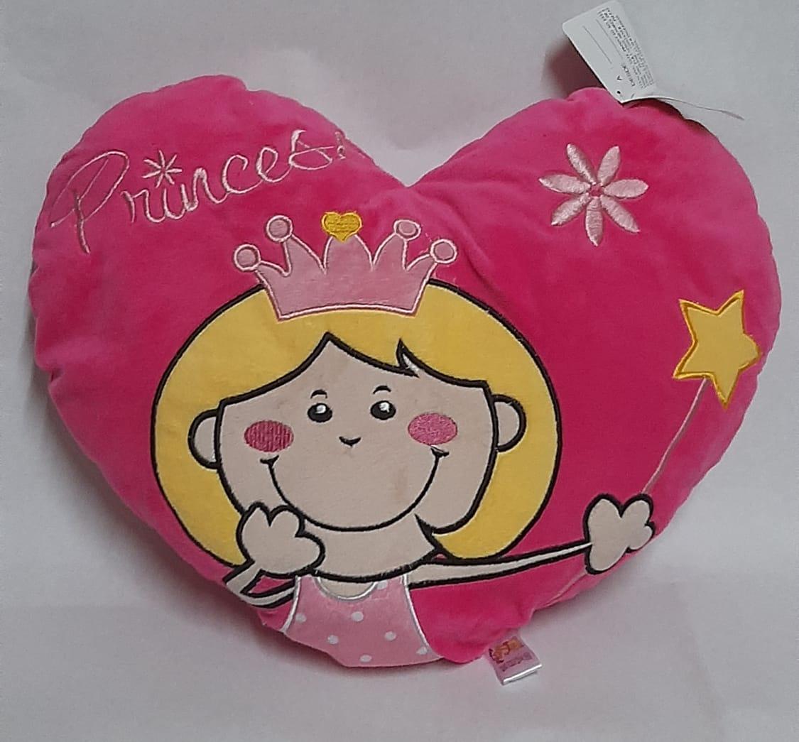 ALMOHADA CORAZON PRINCESS