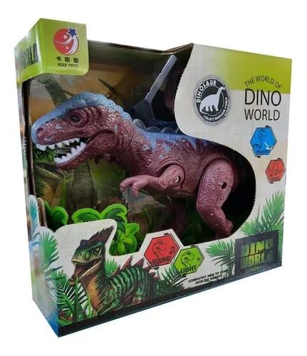 DINOSAURIO A PILA - COLORES SEGÚN DISPONIBILIDAD -