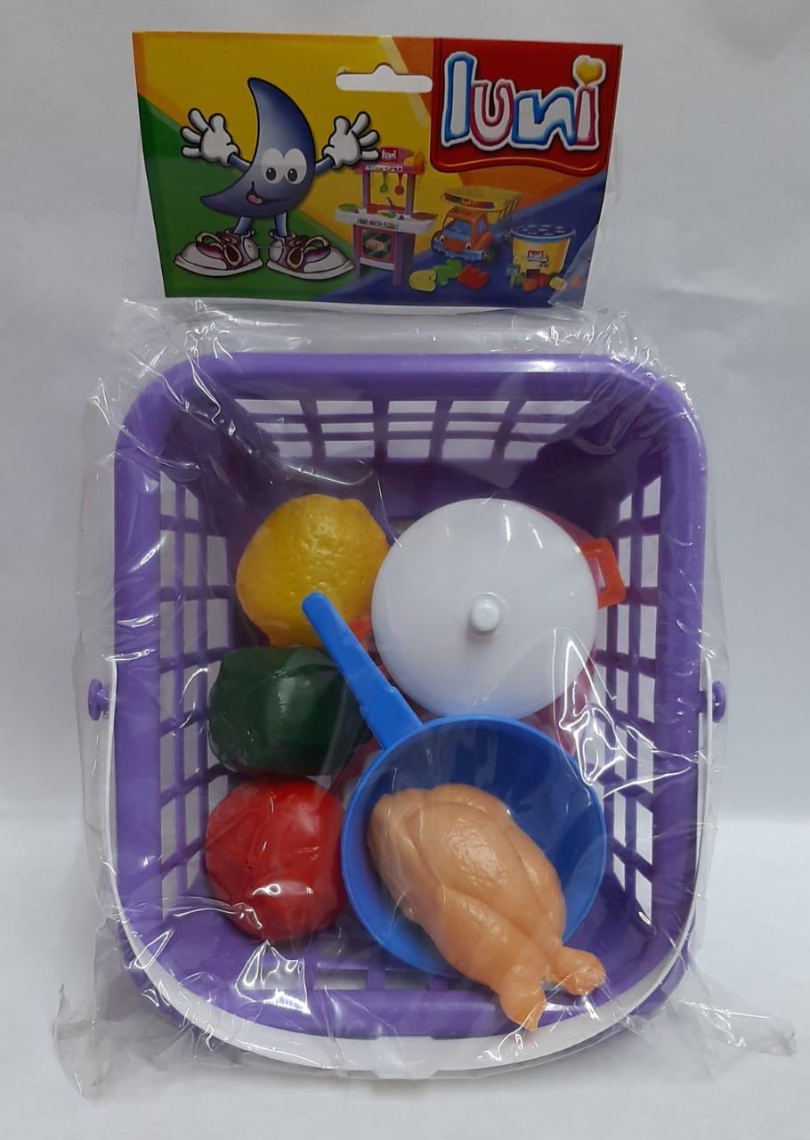 CANASTA CON COMIDITAS EN BOLSA