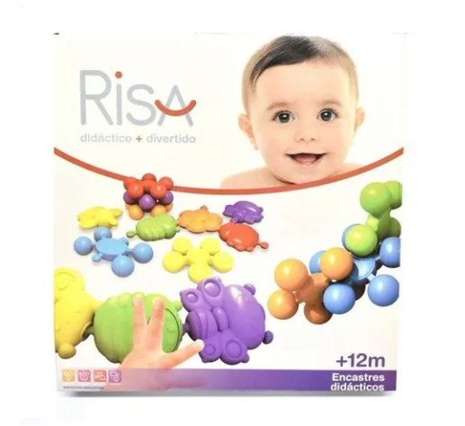 ENCASTRES DIDACTICOS EN CAJA - RISA -