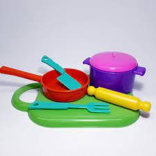 KIT DE COCINA CON TABLA EN BOLSA