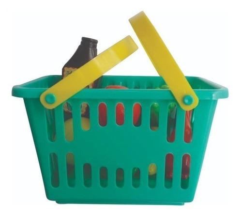 KIT CANASTA DE COMPRAS CON VERDURAS EN BOLSA