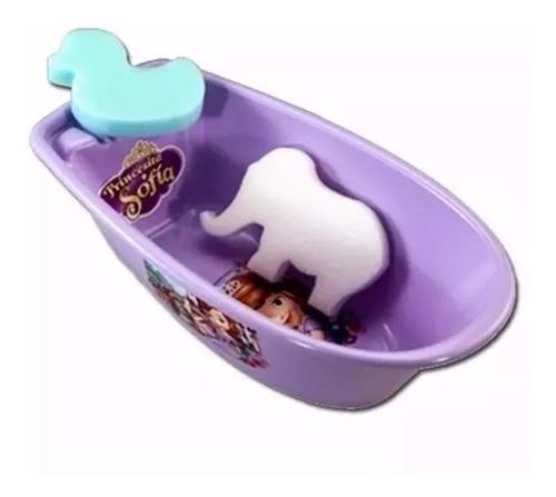 BAÑERA PARA MUÑECAS PRINCESA SOFIA EN BOLSA