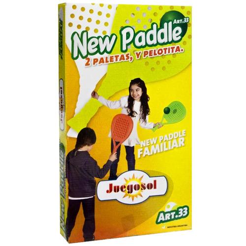PALETAS DE PADDLE  EN CAJA (ART 33)