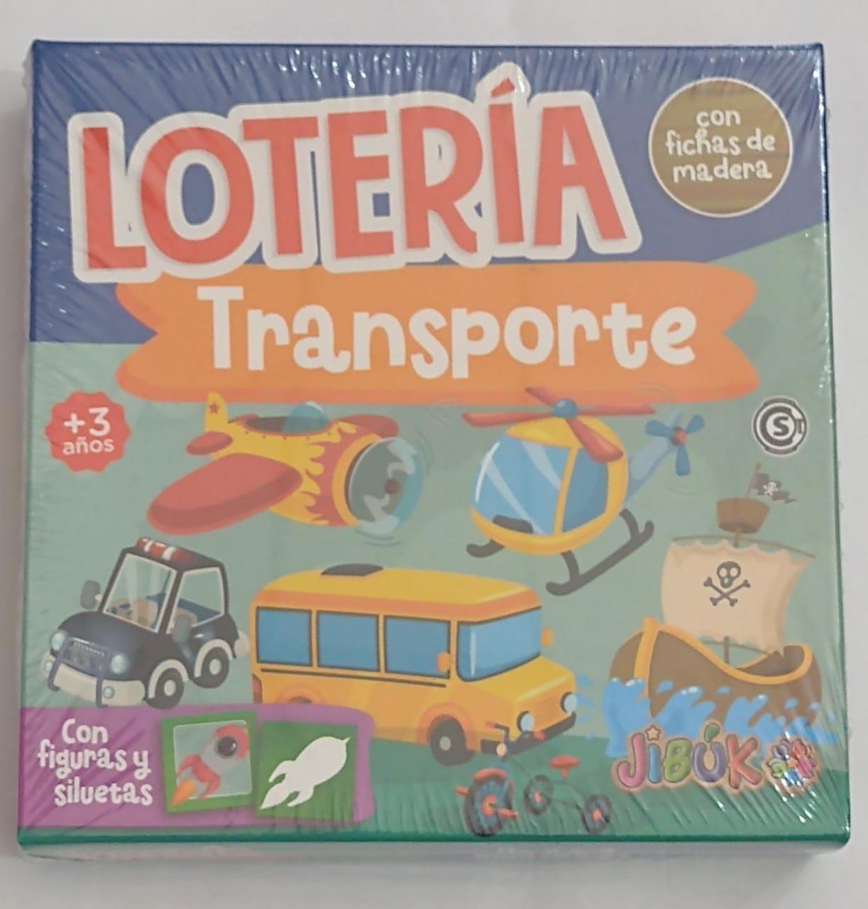 LOTERIA MADERA TRANSPORTE JIBUK