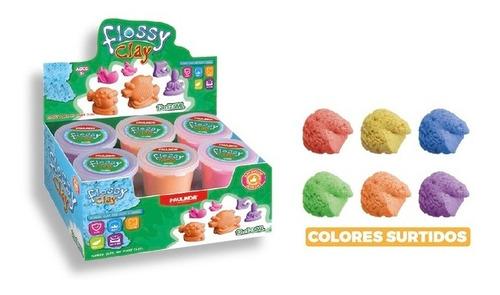 MASA FLOSSY CLAY DINO - COLORES SURTIDOS -