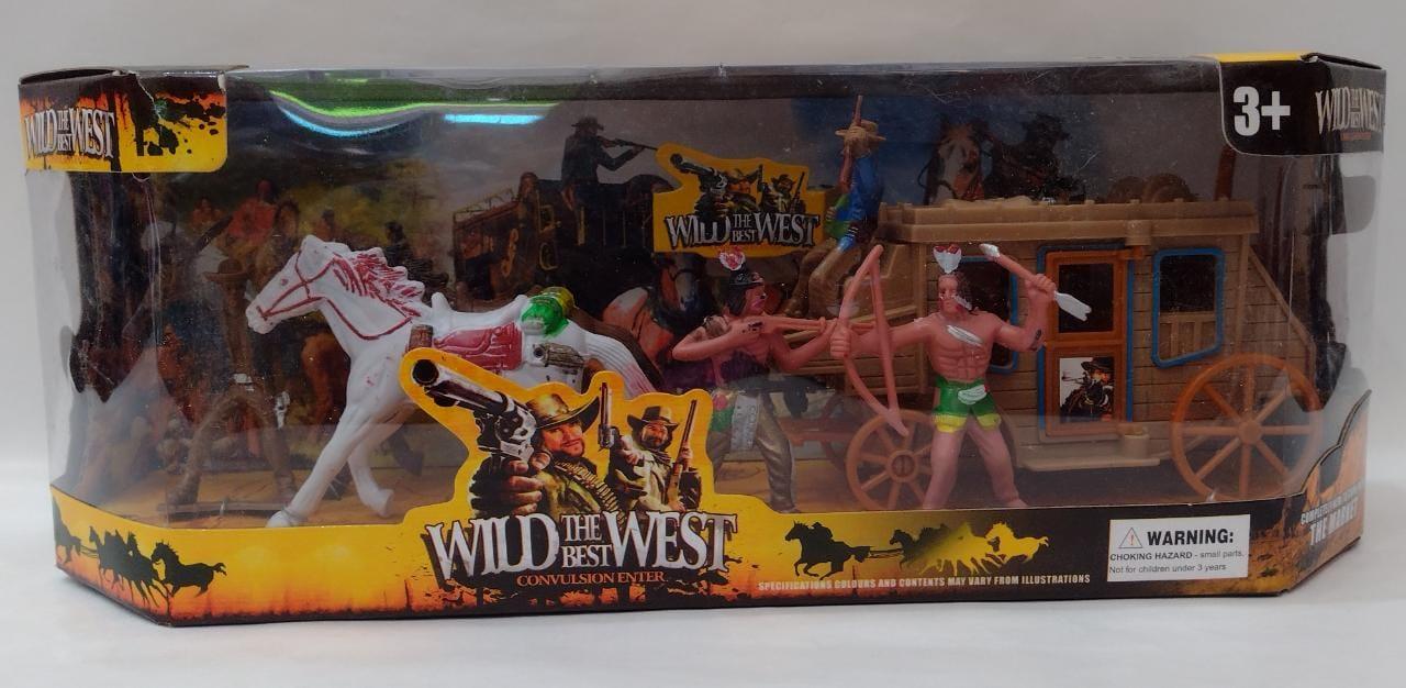 SET COWBOY C/CARRUAJE E/CAJA